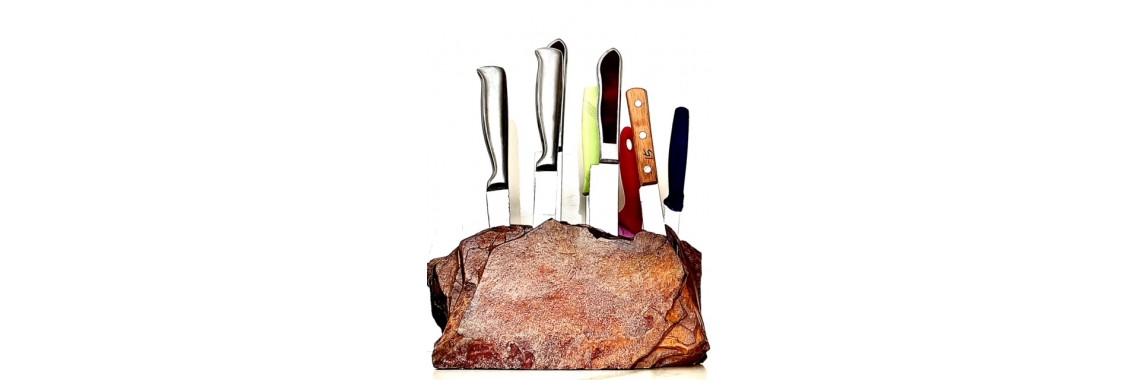 Knife Block - Slate 